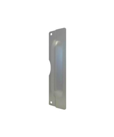 In-Swing Latch Protector LP300 - 12 Inch Steel Shield For Doors, Gray Painted With Tamper-Proof Screws - View #8